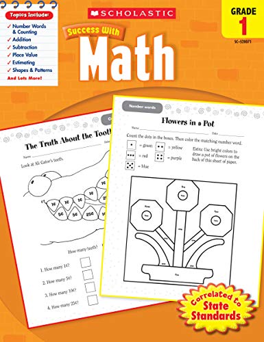 Scholastic Success with Math: Grade 1 Workbook