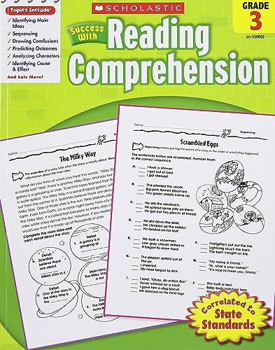 Scholastic Success With Reading Comprehension: Grade 3 Workbook