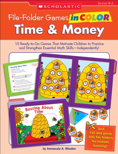 File-Folder Games in Color: Time & Money