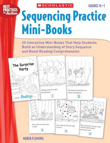 Sequencing Practice Mini-Books, Grades K-1