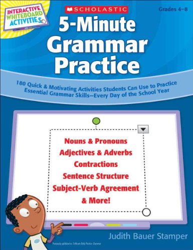Interactive Whiteboard Activities on CD: 5-Minute Grammar Practice