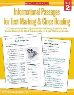 Informational Passages for Text Marking & Close Reading: Grade 2