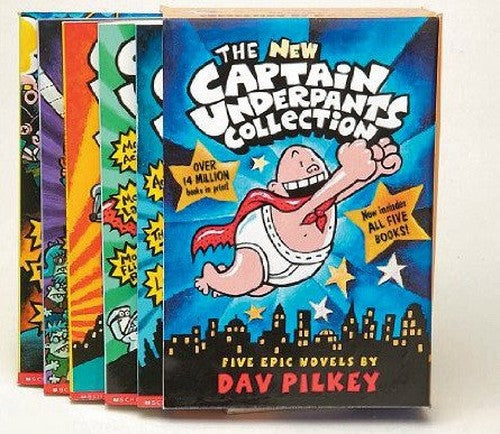 The Captain Underpants: New Collection: Five Epic Novels