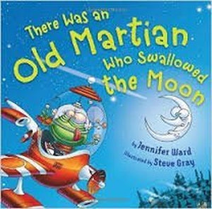 There Was an Old Martian Who Swallowed the Moon Paperback and Audio CD 