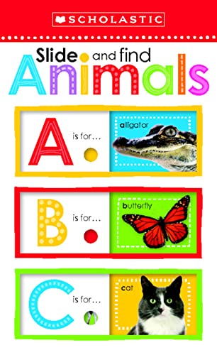 Slide and Find Animals                            ABC
