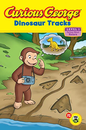 Curious George Dinosaur Tracks (Reader Level 1)