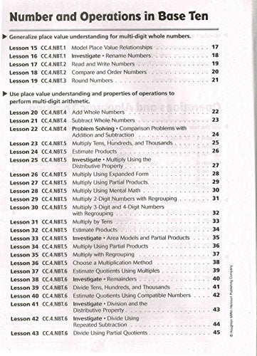 On Core Mathematics Common Core Grade 4 Teacher Edition (On Core)