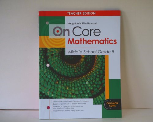 Houghton Mifflin Harcourt on Core Mathematics