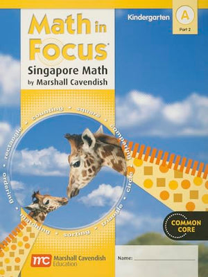 Student Edition, Book a Part 2 Grade K 2012
