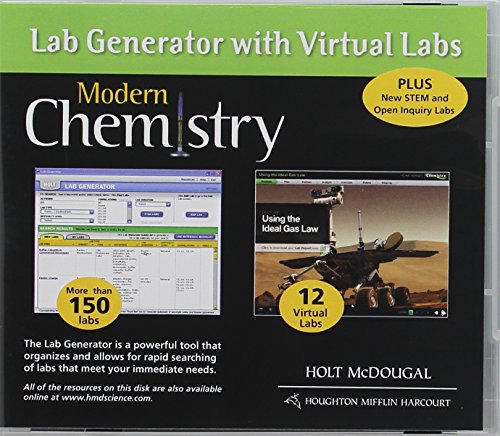Modern Chemistry: Lab Generator with Virtual Labs CD
