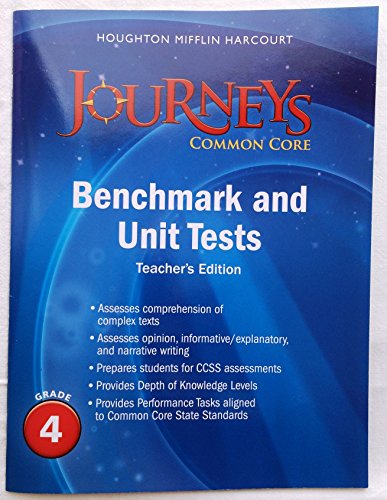 Benchmark and Unit Tests Grade 4 (Journeys)