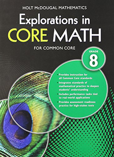 Common Core Student Edition Grade 8 2014
