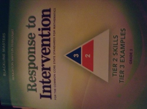 Response to Intervention Tier 2-3 Blackline Master Grade 3 (Math Expressions)