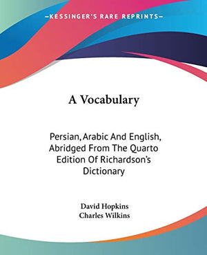 A Vocabulary