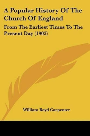 A Popular History Of The Church Of England