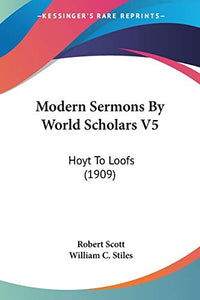 Modern Sermons By World Scholars V5 