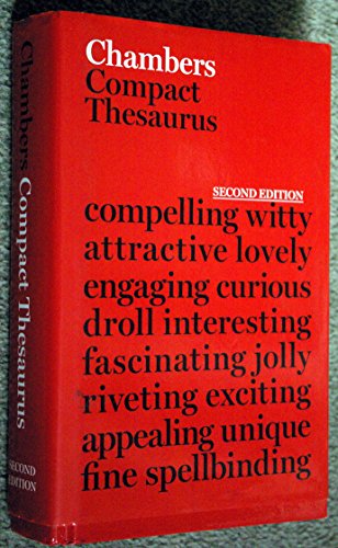 Chambers Compact Thesaurus, 2nd edition