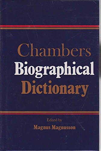 Chambers Biographical Dictionary
