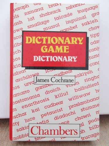 Chambers Dictionary Game Dictionary