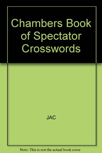 Chambers Book of Spectator Crosswords