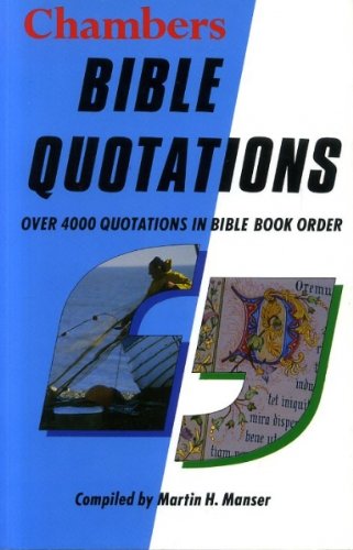 Chambers Bible Quotations