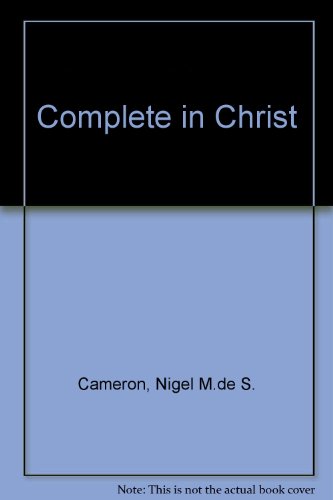 Complete in Christ