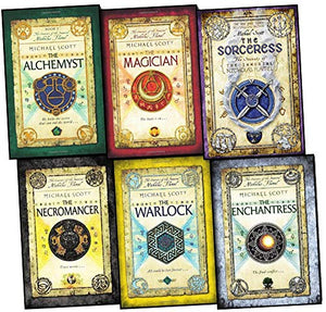 The Secrets of the Immortal Nicholas Flamel Series    Books Collection Set by Michael Scott Alchemyst Magician Sorceress Necromancer Warlock  Enchantress 