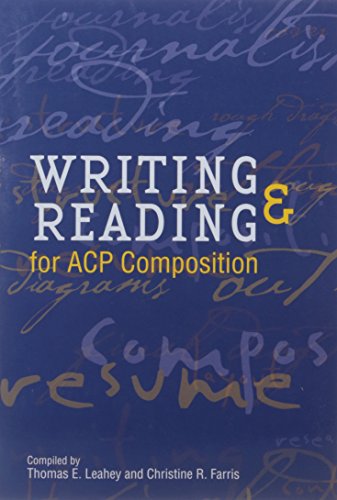 Writing & Reading for ACP Composition