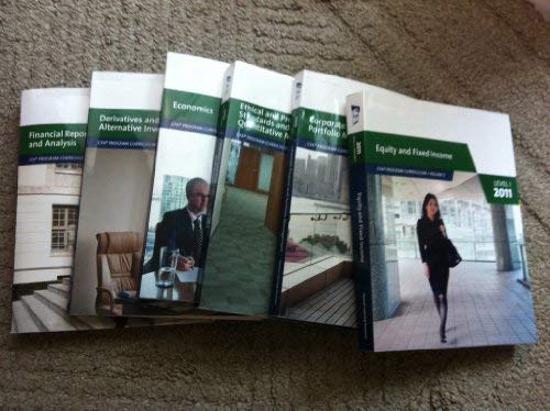 Derivatives and Alternative Investments Level 1, 2011 (CFA Program Curriculum, Volume 6)