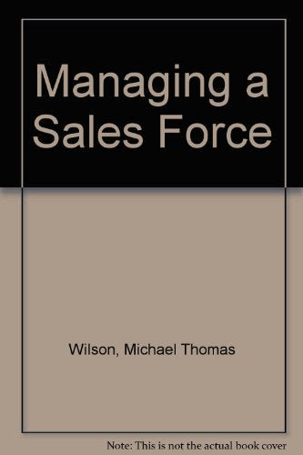 Managing a Sales Force