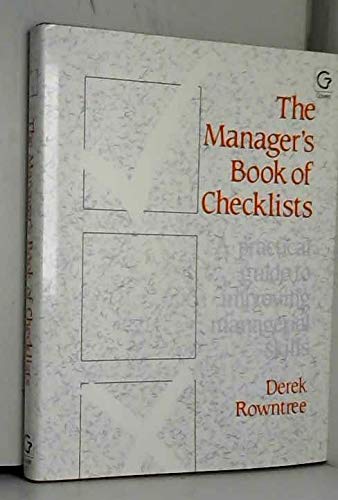The Manager's Book of Checklists