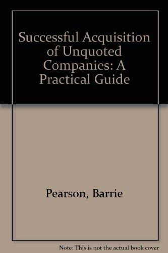 Successful Acquisition of Unquoted Companies