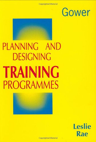 Planning and Designing Training Programmes