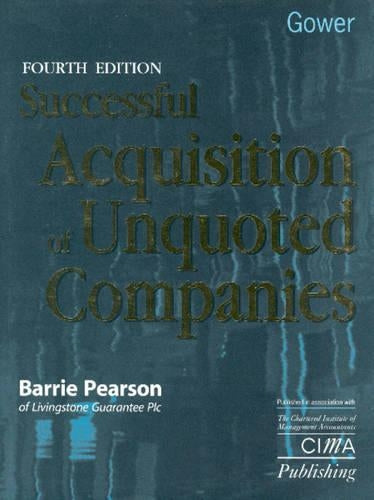 Successful Acquisition of Unquoted Companies