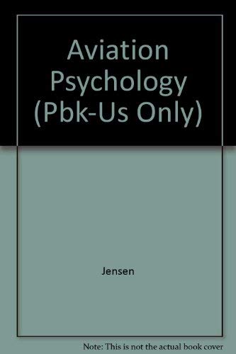 Aviation Psychology (Pbk-Us Only)
