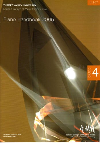 Lcm Examinations - Piano Handbook 2006 (Grade 4) P