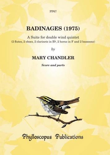 Mary Chandler-Badinages For Double Windquintet-2 Wind Quintets