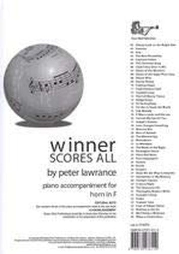 Peter Lawrance: Winner Scores All For F Horn Pa: French Horn: Instrumental Album