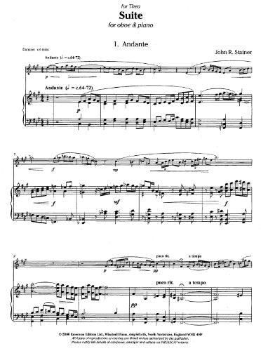 Suite for Oboe and Piano