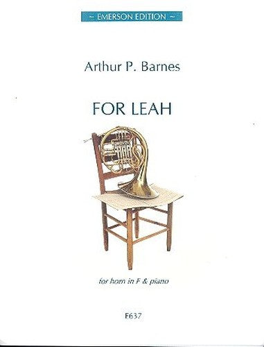 Barnes: For Leah (Horn in F & Piano)