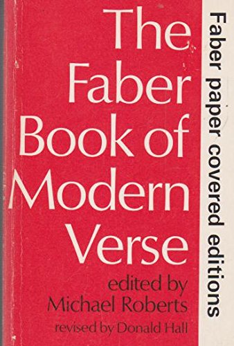 Faber Book of Modern Verse