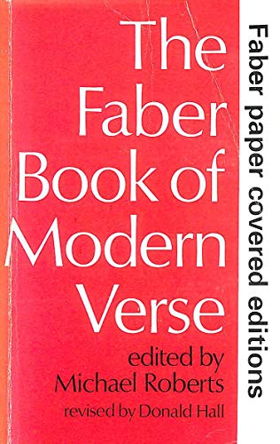 Faber Book of Modern Verse