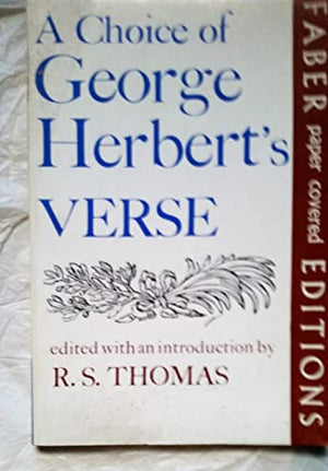 Choice of George Herbert's Verse