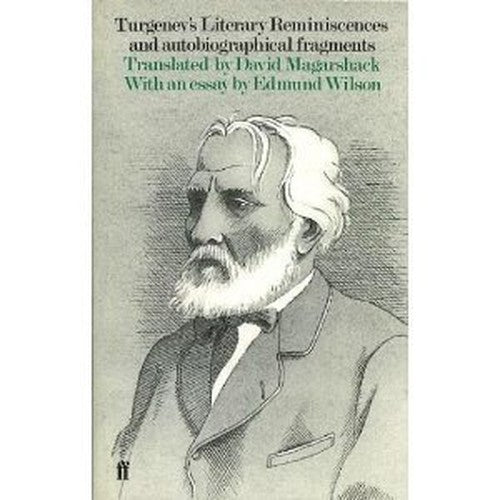 Literary Reminiscences and Autobiographical Fragments