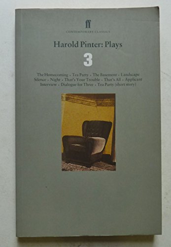 Plays Three: Homecoming / Tea Party / Ba