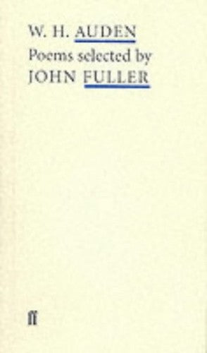 W.H. Auden (Poet to Poet)