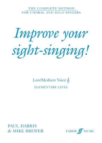 Improve Your Sight-Singing! Elementary Low/Medium Voice Treble Clef