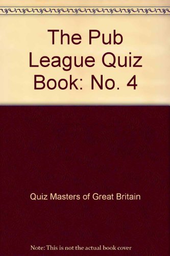 The Pub League Quiz Book