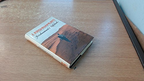 Krishnamurti's Notebook