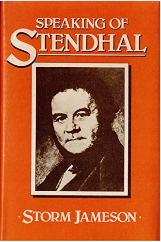 Speaking of Stendhal
